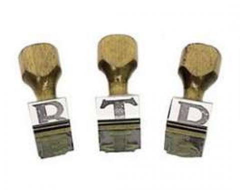 Camaro Underhood Inspection Stamp Set, 1967-1969