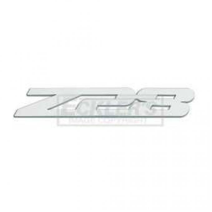 Camaro Emblem Set, Z28 And Plain Bowtie, Stainless Steel