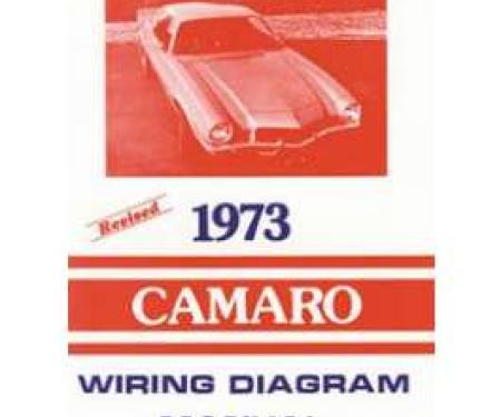 Camaro Wiring Diagram Manual, 1973