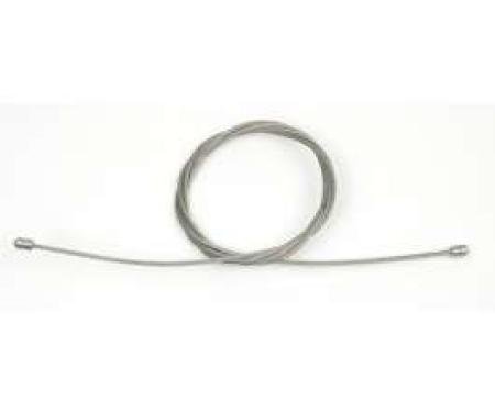 Camaro Parking Brake Cable, Intermediate, Stainless Steel, 88", For Cars With Big Block Engine, 1967