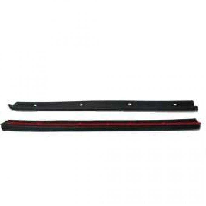 Camaro Quarter Panel Weatherstrips, Convertible, Rear, 1994-2002