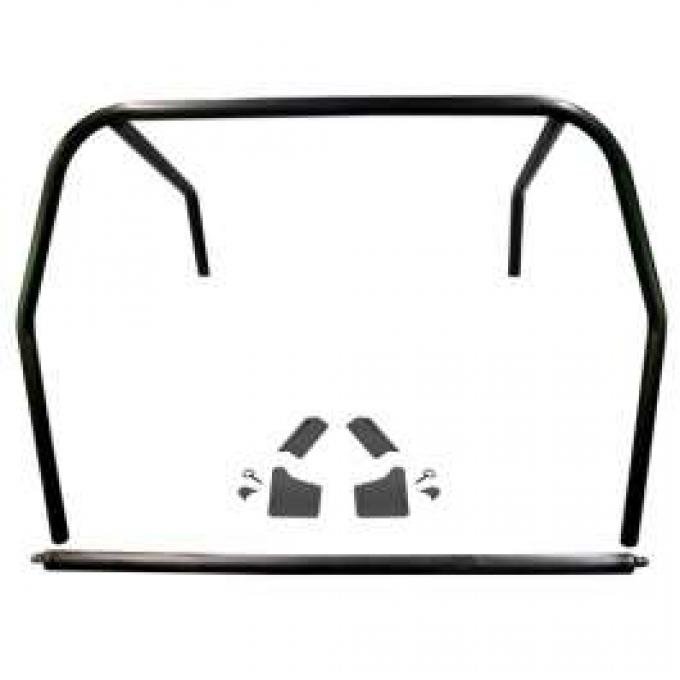 F-Body Competition Roll Cage, 4-Point, Natural Finish, 1993-2002