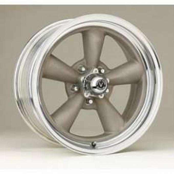 Camaro Wheel, Straight Pointed Spokes, 17 x 9-1/2, Vintage 40, 1967-1969
