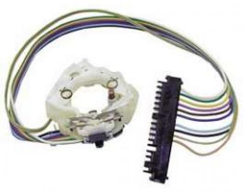 Camaro Turn Signal Switch Assembly, With Adapter, For Cars With Tilt Or Non-Tilt Steering Column, 1969