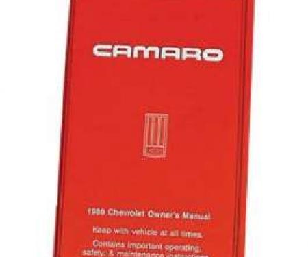Camaro Owner's Manual, 1986