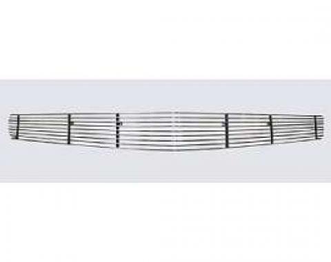 Camaro Billet Grille Overlay, Polished Aluminum, Main, Covers Turn Signals 2010-2011