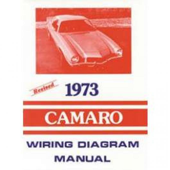 Camaro Wiring Diagram Manual, 1973