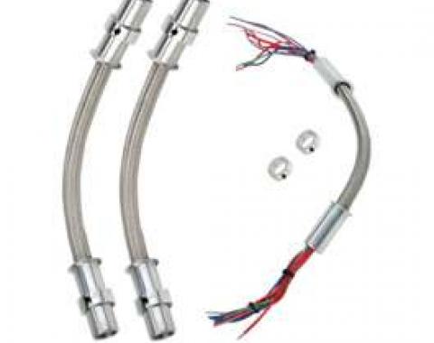 Camaro Wiring Looms, Door Jamb, Stainless Steel