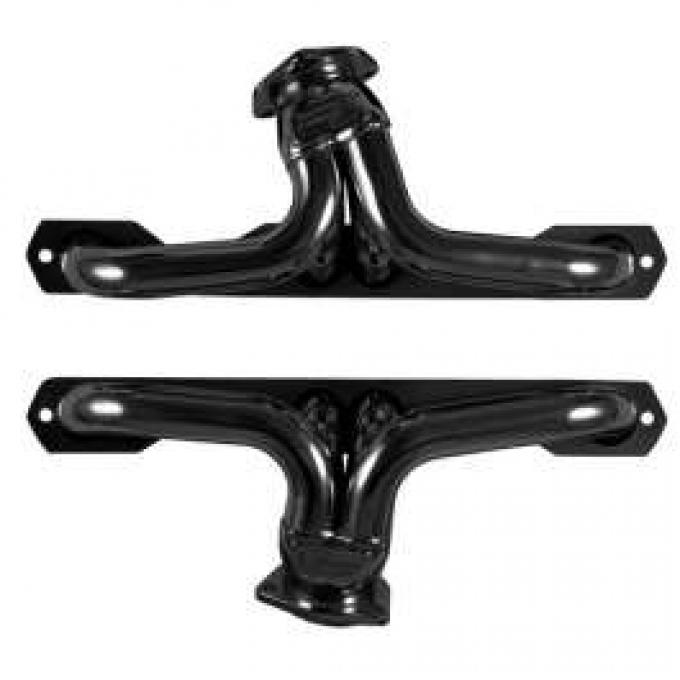 Camaro Headers, Plain Steel Small Block, Shorty,1970-1992