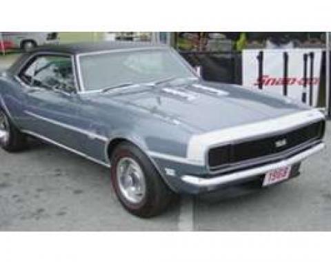 Camaro Super Sport (SS) & D90 Stencil & White Vinyl Stripe Set, 1968