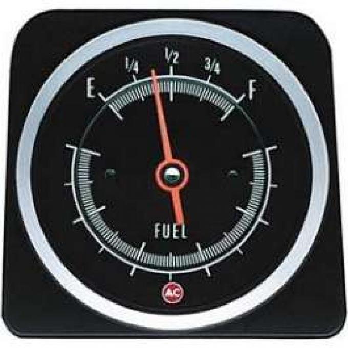 Camaro Instrument Carrier Fuel Gauge, 1969