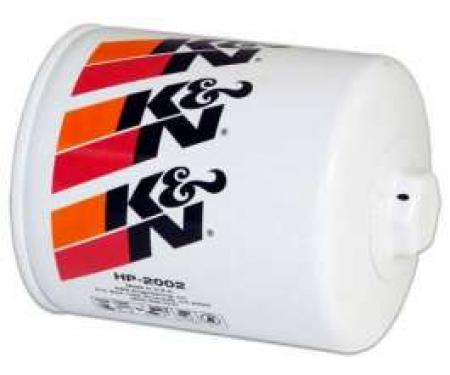 K&N Camaro Oil Filter, Long Screw-On, 1968-1992