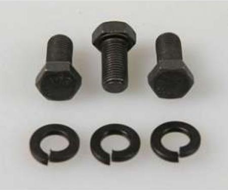 Camaro Crankshaft Pulley Bolt Set, RBW Head - Fine Thread, 1967-1969