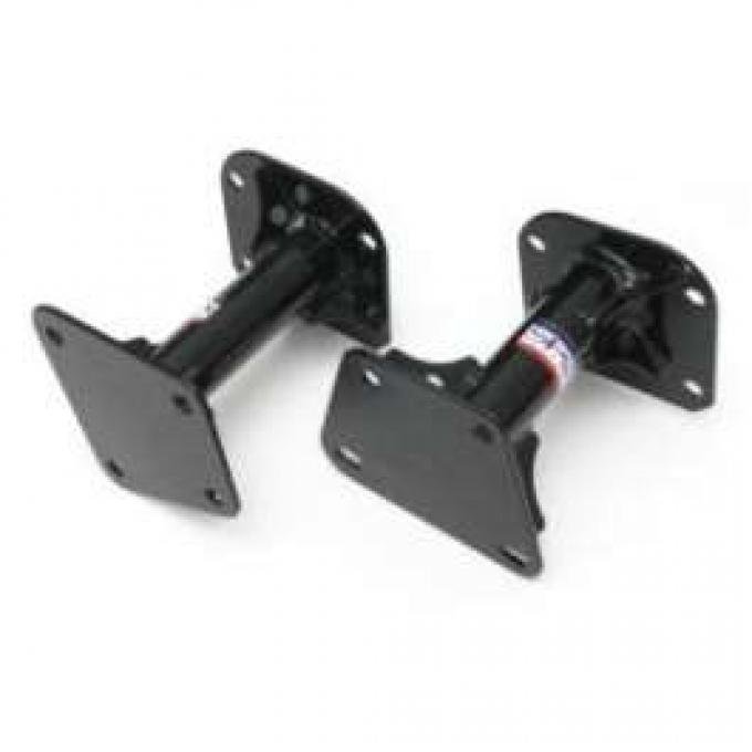 Camaro Motor Mounts, Solid, Tubular, Black, 1998-2002