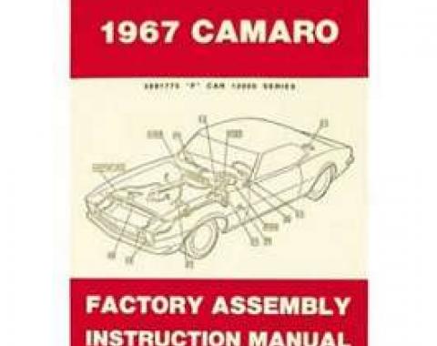 Camaro Factory Assembly Manual, 1967