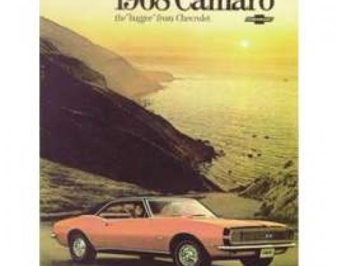 Camaro Dealer Showroom Brochure, 1968