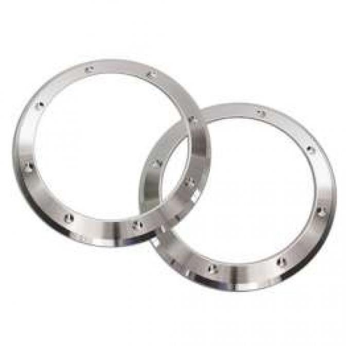Camaro Billet Aluminum Headlight Trim Rings, 1969