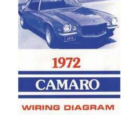 Camaro Wiring Diagram Manual, 1972