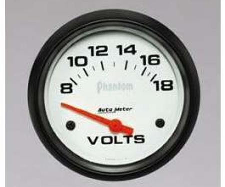 Camaro Voltmeter Gauge, Phantom, AutoMeter