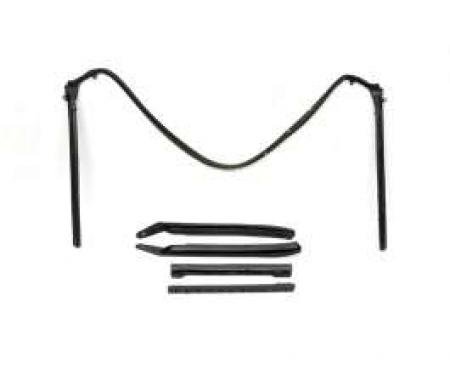 Camaro Convertible Top Frame Weatherstrip Set, 1967-1969