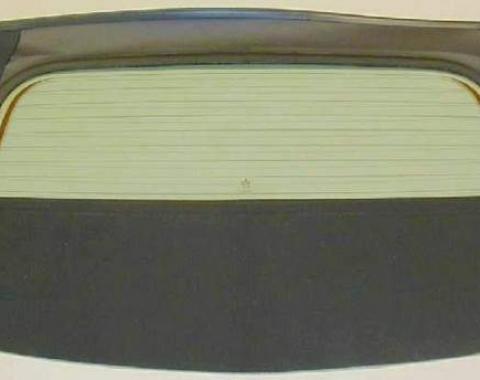 Camaro Rear Glass, With Defroster, Convertible, Stayfast, Tan with Black Backing, 1994-2002