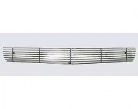 Camaro Billet Grille Overlay, Polished Aluminum, SS, Lower Valance, 2010-2011