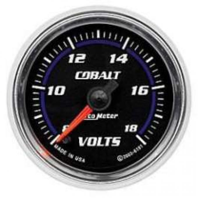 Camaro Voltmeter Gauge, Cobalt, AutoMeter