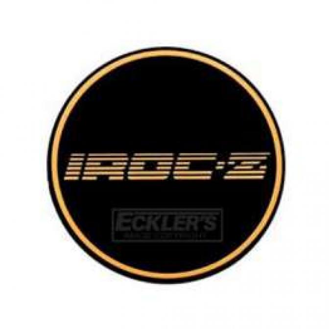 Camaro Iroc-Z Wheel Center Cap Insert, Gold, 1988