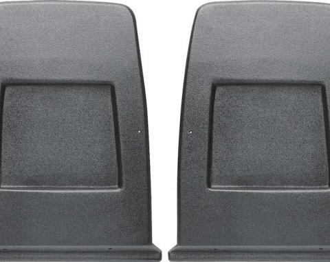 PUI Plastic Bucket Seat Back Panel 1971-77 Camaro/Firebird 71FSB24 | Dark Green