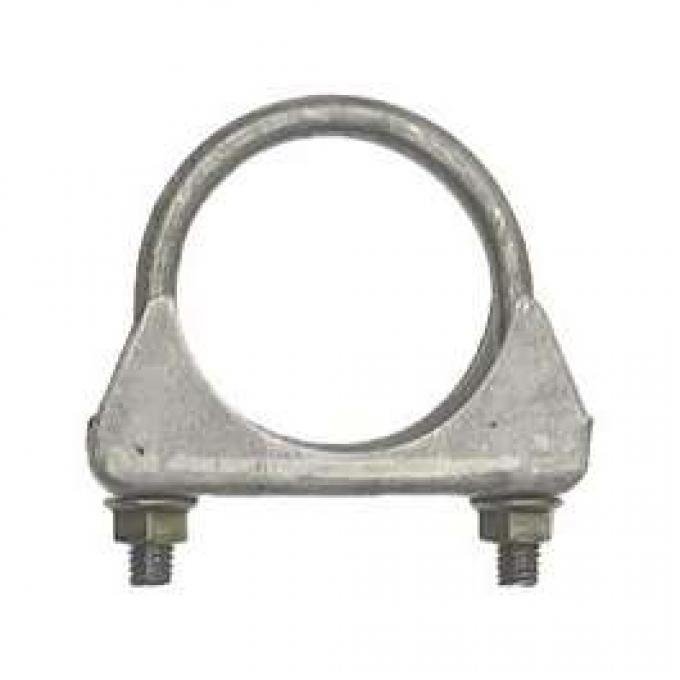 Camaro Exhaust Muffler Clamp, Cradle Style, Steel, 2-1/4, 1967-2011