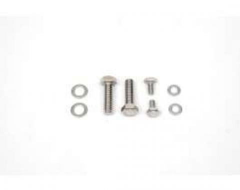 Camaro Fuel Pump Mounting Bolt Set, Stainless Steel, 1967-1969