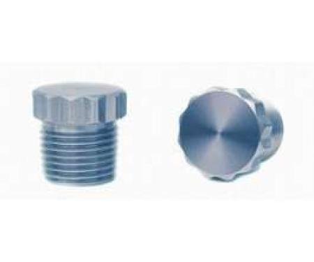 Camaro Intake Manifold Hole Plug, 1/2 Pipe Thread, 12-Point Head, Stainless Steel, 1967-2002