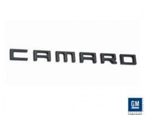 Camaro Letters, Black, Powdercoated, 2010-2012