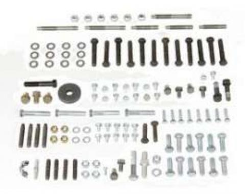 Camaro Master Engine Bolt Kit, 302 & 350 Z/28 With Aluminum Intake, 1969-1971