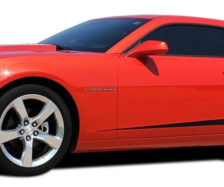 Camaro Rocker Spikes, Black, 2010-2013