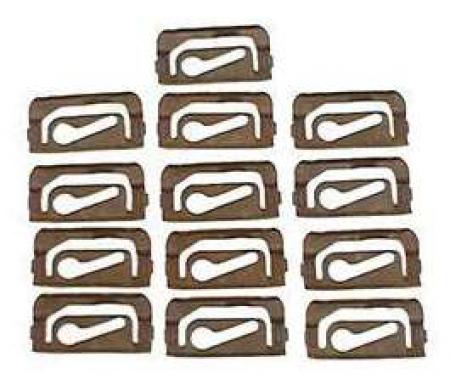 Camaro Windshield Molding Clip Set, Coupe, 1967-1969