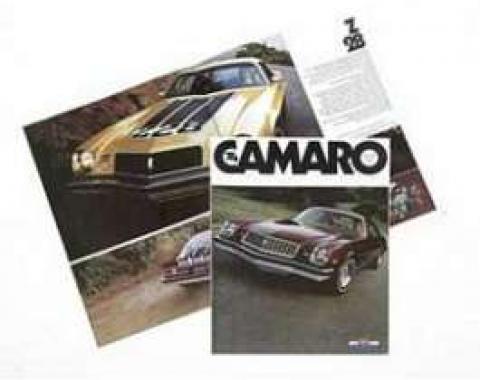 Camaro Color Sales Brochure, 1974