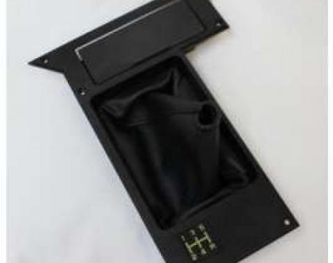 Camaro Center Console Shift Plate, Manual, Five Speed, 1990-1992