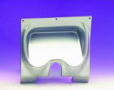 Camaro Instrument Cluster Panel, Brushed Aluminum Finish, Without Pre-Cut Gauge Holes, 1967-1968