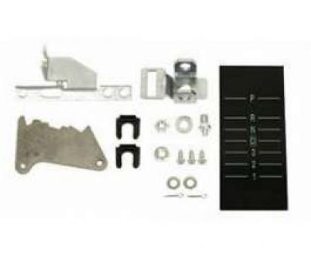 Camaro Shifter Conversion Kit, Automatic Transmission To TH200/700/4L60 Overdrive Automatic, 1970-1972