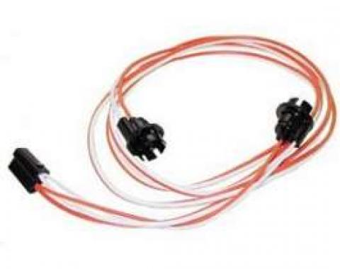 Camaro Courtesy Light Wiring Harness, Under Dash, Coupe, 1967-1968