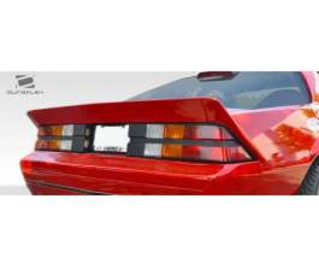 Camaro Duraflex Xtreme Wing Trunk Lid Spoiler, Extreme Dimensions, 1982-1992