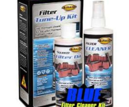 Camaro Air Filter Tune Up Kit, Airaid, Blue, 1993-2013