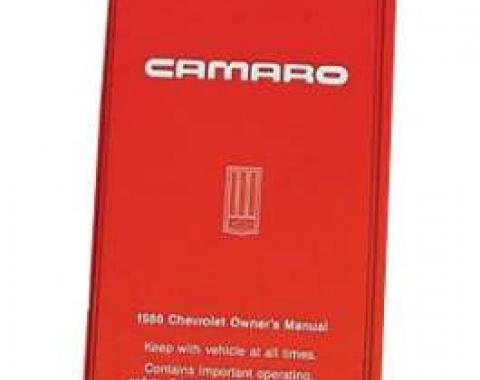 Camaro Owner's Manual, 1986