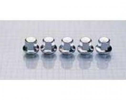 Camaro Corvette Style Aluminum Wheel Lug Nuts, 5-pc