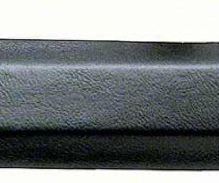 F-Body Pillar Post Moldings, Inner, Convertible, Black, 1968