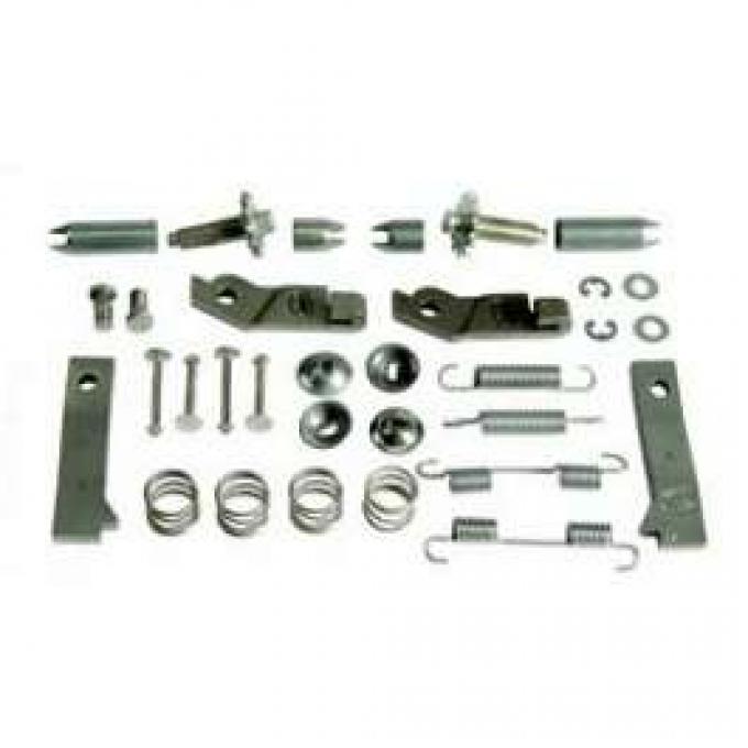 Camaro Parking Brake Installation Hardware Kit, Stainless Steel, For Cars With JL8 Or Heavy-Duty Service Package, 1969