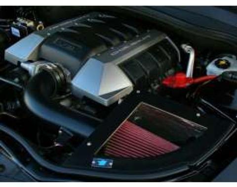 Camaro Cold Air Induction Intake System, Black Powder Coated, 6.2L V8, 2010-2013