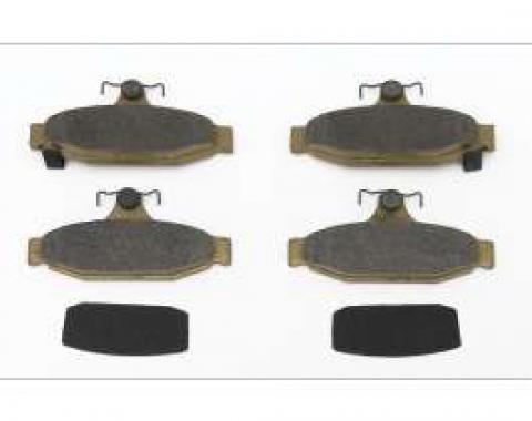 Camaro Rear Disc Brake Pads, With 1LE Option, ACDelco Durastop, 1982-1992