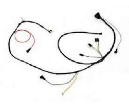 Camaro Engine Wiring Harness, Small Block, With TH400 Automatic Transmission, 1970